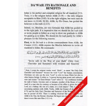 Dawah According to the Qur'an & Sunnah