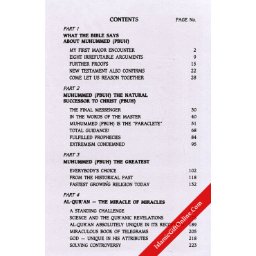 The Choice (Islam & Christianity) - 2 Volumes Combined