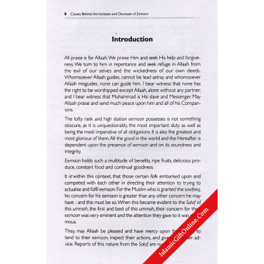 Causes Behind the Increase and Decrease of Eemaan