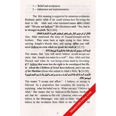 The Clear Distinction Between Iman & Kufr