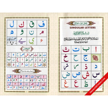 Noorani Qaaidah : Color Coded - Primer for Learning Quranic Recitation