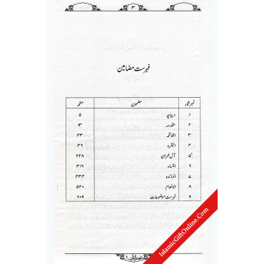 Tafheem-ul-Qur'an (6 Volumes Set) - URDU