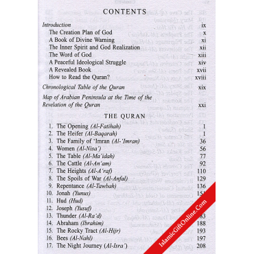 The Quran English (Maulana Wahiduddin Khan) - Pocket Size