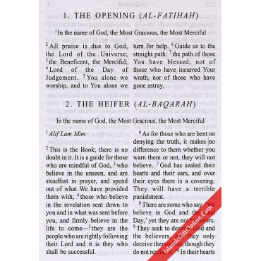 The Quran English (Maulana Wahiduddin Khan) - Pocket Size
