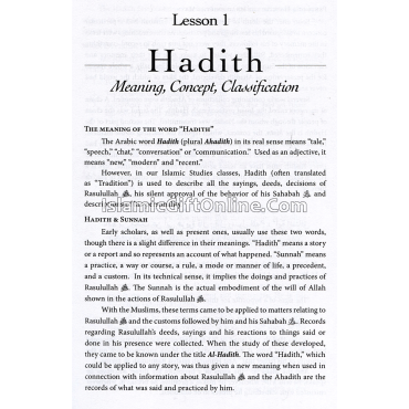 A Study of Hadith
