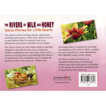 The Rivers of Milk and Honey (Quran Stories for Little Hearts)