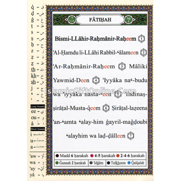 Tajweed Quran With English Translation & Transliteration