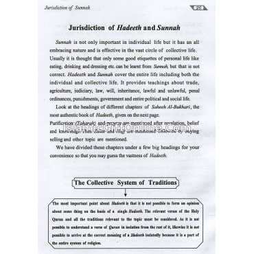 The Significance & Classification Of Hadith