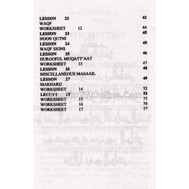 Essentail Rules of Tajweed