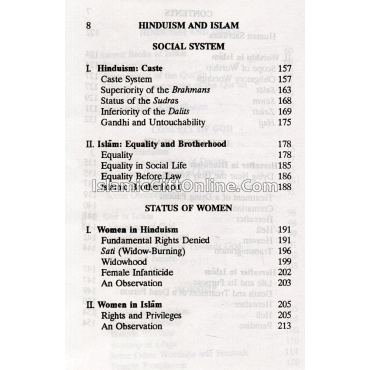 Hindusim and Islam: A Comparative Study