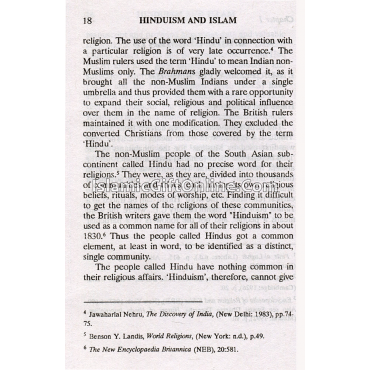 Hindusim and Islam: A Comparative Study