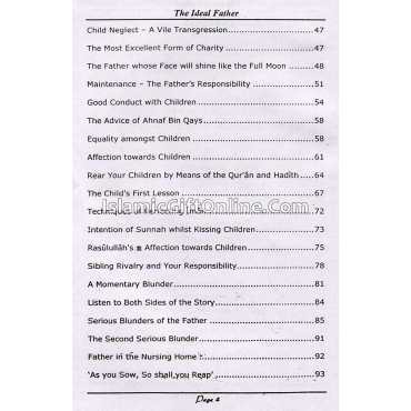The Ideal Father - A Comprehensive Book outlining the Principles of Being an Ideal Father