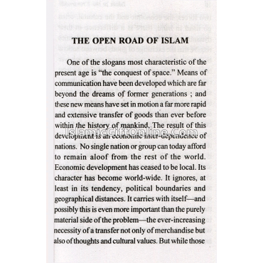 Islam at the Crossroads