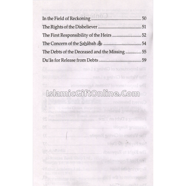 The Islamic Perspective of Loans