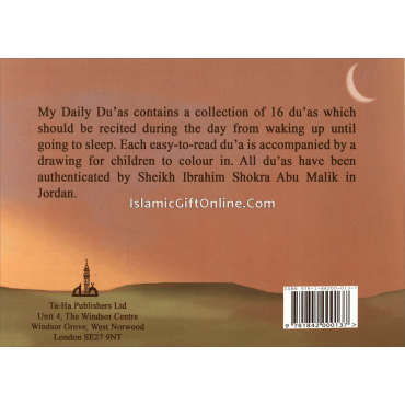 Coloring Book 5: My Daily Du'as