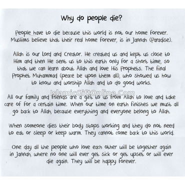 We Will Meet Again In Jannah (What a Great Day that will be!)