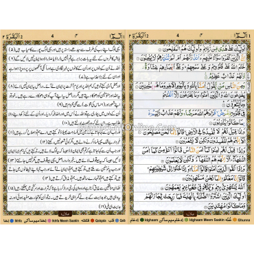 Al Quraanul Mubeen Translation - URDU