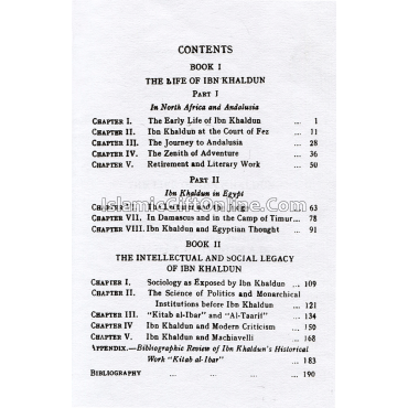 Ibn Khaldun His Life & Works