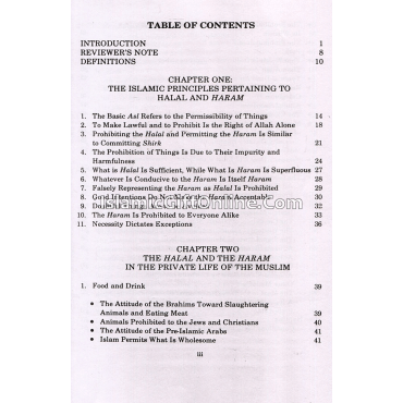 The Lawful and the Prohibited in Islam