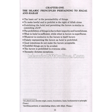 The Lawful and the Prohibited in Islam