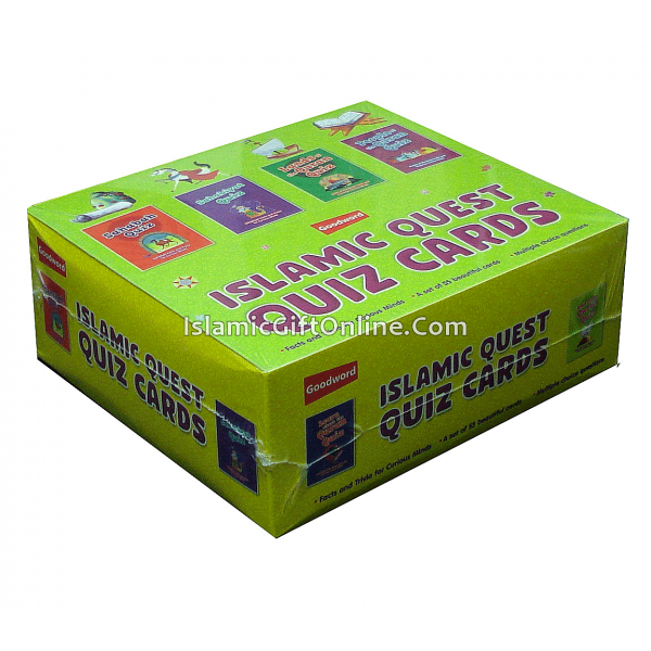 Islamic Quiz Cards (Display Box with 24 Quiz Packs) - Box 2