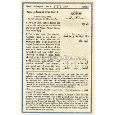Interpretation of the Meanings of the Noble Qur'an in the English
