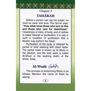 Salah the Muslim Prayer - Medium Size
