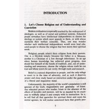 The Spirit of Islam: Doctrine and Teachings
