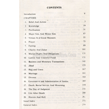 Selections from the holy Quran and the Hadith