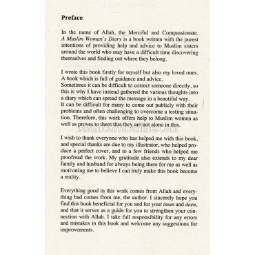 A Muslim Woman's Diary