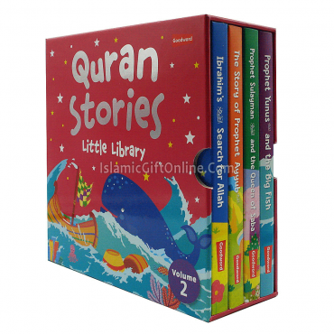 Quran Stories - Little Library - Vol.2 (4 Board Books Set)