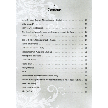 A Muslim Parent’s Guided Journal for Miscarriage and Stillbirth