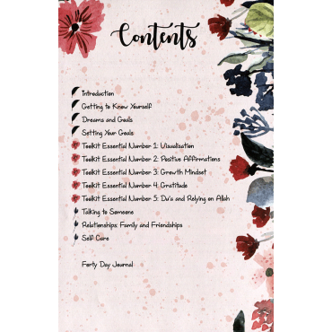 My Best Self (A Muslim girl's guided journal to being confident and successful)