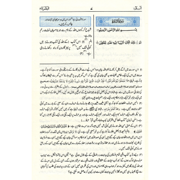 The Noble Quran with Urdu Translation of the Meanings and Commentary