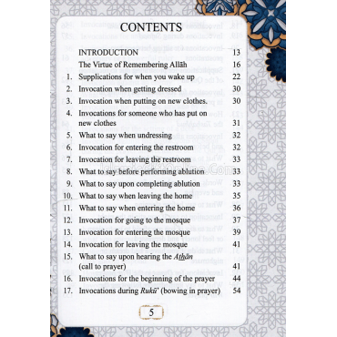 Fortress of the Muslim - Invocations from the Qur’an & Sunnah (Pocket Size)