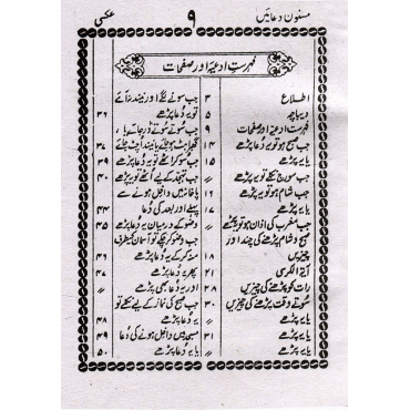 Masnoon Dua - URDU (Pocket Size)