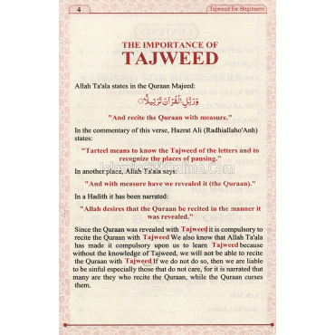 Tajweed For Beginners