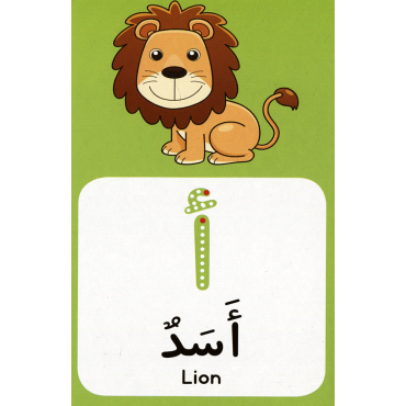Arabic Alphabet Activity Flash Cards