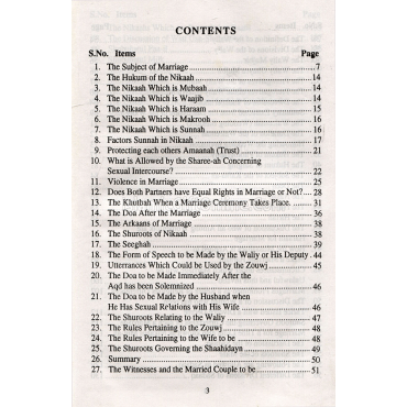 The Book of Muslim Marriage (Kitab-un-Nikah)