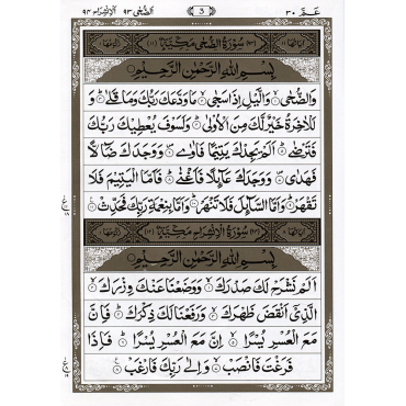 Selected Chapters from Quran with Translation
