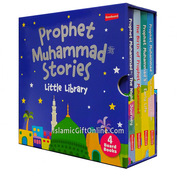 Prophet Muhammad Stories - Little Library (4 Board Books Set)