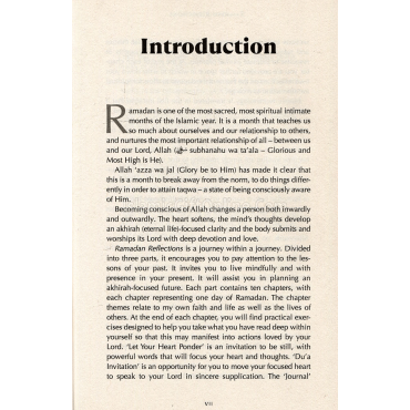 Ramadan Reflections - A Guided Journal